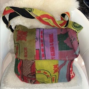 Dydaktik Recycled Jute Patchwork Bag